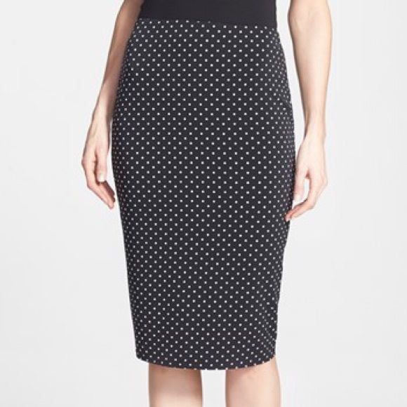 Vince Camuto Dresses & Skirts - Vince Camuto Polka Dot Midi Tube Skirt